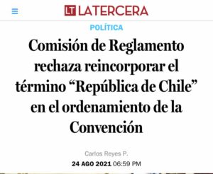 cc rechaza reincorporar república de chile