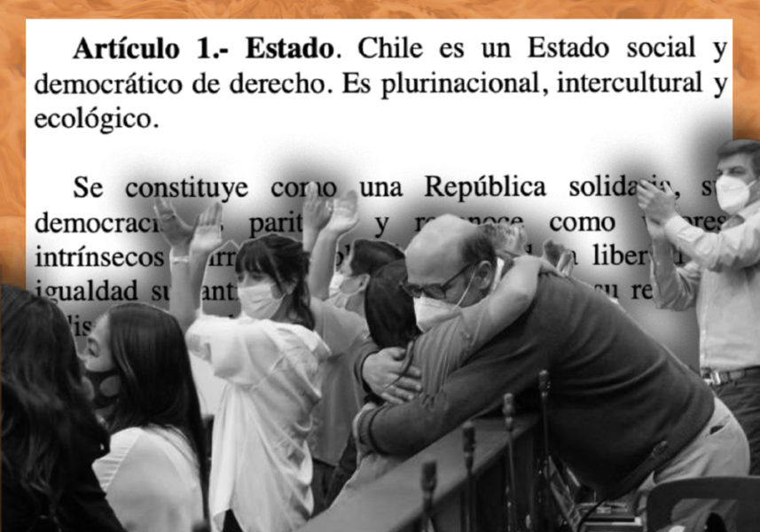 Se aprobó que «Chile es un Estado Social y Democrático de Derecho»